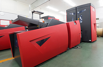 超高精細フルカラープリンタ(Xeikon9600)